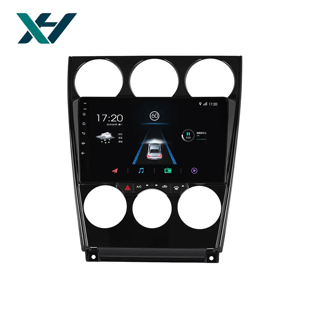 For Mazda 6 2004-2014 Car Navigation DVD Player With Wifi Phone Call Support Steering Wheel Controller 4 Core