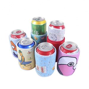 Support de canette de bière vierge imprimable thermiquement en néoprène, type sous-verre - Product Image 2