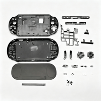 PSV 2000/Psvita 2000游戏机外壳全套塑料外壳、SD卡槽盖、功能按钮维修套件