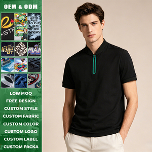 Polo de Golf Deportivo Pure Ice con Estampado por Transferencia Térmica, Spandex/Nylon, Secado Rápido, Absorción de Humedad, Transpirable, para Hombre - Product Image 1
