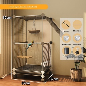 Accessoires pour animaux de compagnie : <span class=keywords><strong>Cage</strong></span> pour perroquet, <span class=keywords><strong>Cage</strong></span> pour papegaio-soleil, <span class=keywords><strong>Cage</strong></span> pour zébrin, Grande <span class=keywords><strong>cage</strong></span> à oiseaux, <span class=keywords><strong>Cage</strong></span> pour thrush, <span class=keywords><strong>Cage</strong></span> à oiseaux, Petite <span class=keywords><strong>cage</strong></span> pour perroquet - Entrepôt américain - Product Image 2