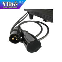 Foco Móvil RDM 371W 18R Beam Spot con Movimiento X540/Y270, 2 Prismas, Estrobo y 15 Gobos, 16 Canales DMX512, 7800K, IP20