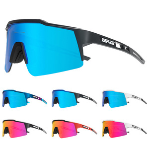 Nuevas Gafas de Ciclismo Polarizadas de Media Montura con <span class=keywords><strong>Lentes</strong></span> Intercambiables para Bicicleta de Montaña y Deportes al Aire Libre, Equipo a Prueba de Viento - Product Image 4