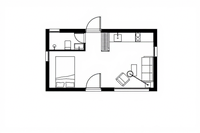 DYCE - Casas Prefabricadas de Acero de Lujo y Diseño Moderno, Tipo Contenedor, Desmontables, para Uso Hotelero, Diseño de Modelo 3D