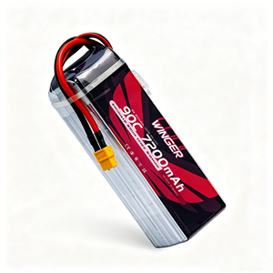 Batterie LiPo pour drone de course FPV, pack de batteries lithium-ion LCO LIVH 7200mAh 90C 6S 22.8V - Product Image 1