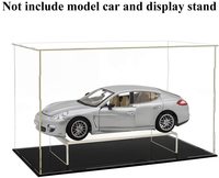 Présentoir en acrylique transparent pour jouets, boîte à assembler de comptoir, support organisateur de Cube, Protection anti-poussière, vitrine pour figurines d'action