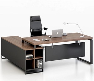 Nhà Máy bán hàng trực tiếp với đảm bảo chất lượng hiện đại bằng gỗ MDF nội thất văn phòng <span class=keywords><strong>melamine</strong></span> viết bảng máy tính bàn văn phòng bảng - Product Image 3