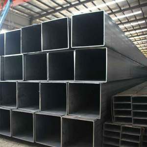 Cán nóng hàn <span class=keywords><strong>erw</strong></span> Carbon vuông ống thép ống q345 kim loại ống JIS/KS 100x100mm 6M 12M rỗng vuông cấu trúc sắt - Product Image 2
