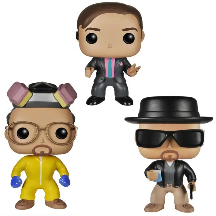 Funko Pop Breaking Bad HEISENBERG SAUL GOODMAN 160 162 163 Vinyl Figurine Dolls Action Figure Collection Cute Model Toys