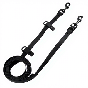 Multi-function Luxury Design 2.5m Perfect Length <b>Training</b> Hiking <b>Dog</b> Leash Breakaway Quick Release Smooth Surface PVC Coated - Product Image 1