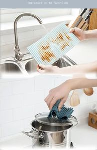 طبق سيليكون مربع أواني الطعام مقاومة للحرارة أدوات المائدة Dishwaser متين بساط طاولة طعام مفرش - Product Image 5