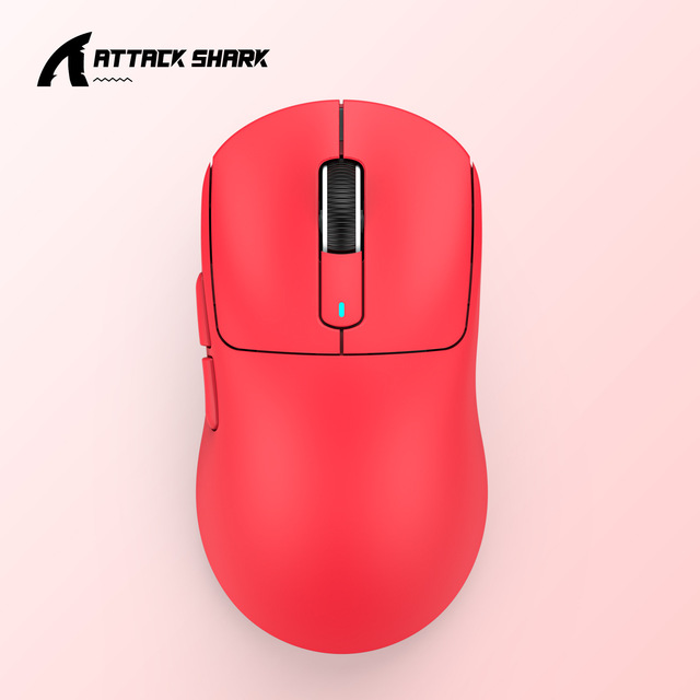 ATTACK SHARK X3 Lightweight Tri-Mode Wireless Gaming Mouse 2.4G BT Wired 26K DPI PAW3395 Optical Sensor Kailh GM 8.0 Switch