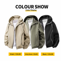 Veste coupe-vent taille EU pour homme, vente en gros d'usine, logo personnalisé, coupe-vent à capuche, manteau de randonnée extérieur, OEM en gros