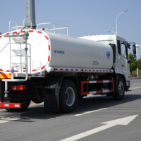 Camion-citerne à eau Dongfeng 4x2, 12000 litres, arroseur, camion-citerne pour le contrôle de la poussière