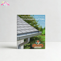 Brochure personnalisée à faible coût avec impression offset, couverture souple en carton, reliure agrafée, laminage filmé