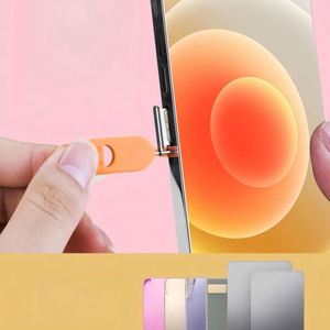 Soporte de silicona para tarjeta SIM con herramienta de extracción de pin y abridor de bandeja, amuleto para mochila para smartphone, para hombre y mujer, para actividades al aire libre - Product Image 2