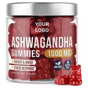 Gomitas de Ashwagandha Veganas Sin Azúcar Personalizadas Gratuitas, Gomitas de Ashwagandha para la Inmunidad 8 en 1 para Adultos - Product Image 4