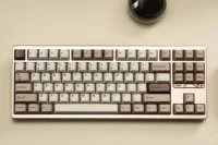 Kit de clavier mécanique OEM 87 touches RGB design ergonomique clavier connecté ordinateur de jeu bon marché ordinateur de jeu