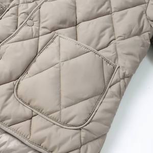 Hafif Kadın Dolgulu Ceket Kısa Boy Günlük Sonbahar Kış Dış Giyim - Product Image 6