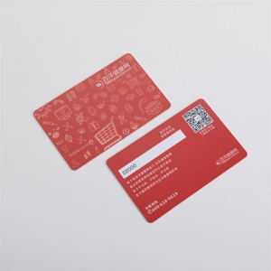 บัตรสมาร์ทการ์ด PVC RFID พิมพ์สีเต็มรูปแบบ ขนาดเท่าบัตรเครดิต ชิป NFC  ปรับแต่งโลโก้ได้ตามต้องการ สำหรับบัตรสมาชิก VIP - Product Image 3
