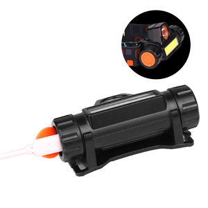 Xách tay mini Đèn Pin Q5 + LED COB đèn pha công suất cao được xây dựng trong 18650 pin ngoài trời cắm trại Đèn pha vô cấp mờ - Product Image 4