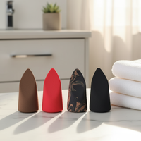 Éponge de maquillage OEM écologique ultra-douce pour les doigts, applicateur de précision, outil cosmétique, toucher doux, éponge professionnelle sans latex