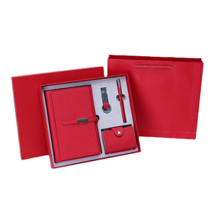 Conjunto de Presente de Caderno de Couro por Atacado, Material Escolar e de Escritório, Conjunto de Caderno Magnético A5 e Caneta - Product Image 4