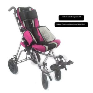 Sedia a rotelle manuale per bambini pieghevole per bambini Scooter per la mobilità pediatrica per disabili handicappati Baby <span class=keywords><strong>Trotter</strong></span> per passeggiare - Product Image 3