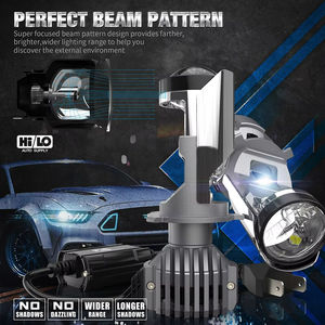 Bombillas de faro LED H4 <span class=keywords><strong>Mini</strong></span> lente de proyector EMC Canbus 90W 20000LM 6000K blanco H4 9003 HB2 Hi/Lo Beam LED faro - Product Image 4