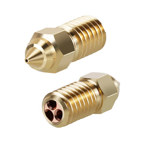 Boquilla de latón CHT de construcción conjunta de 0,4 mm con tres orificios de alto flujo para impresora 3D Ender 7 5 - Product Image 4