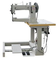 Máquina de Coser de Cuero GA441 con Brazo Cilíndrico, Pie Caminante, para Sofás, de Alta Resistencia, con Alimentación Compuesta