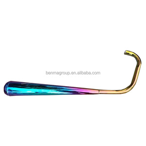 Tornasol Tubo Escape CG150 CG200 système d'échappement pièces de rechange <span class=keywords><strong>DB</strong></span> <span class=keywords><strong>Killer</strong></span> silencieux silencieux tuyau d'échappement pour ZJ125 XF125 CG125 HJ125 - Product Image 3