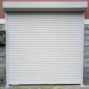 Puerta de persiana enrollable de garaje de aluminio con almacenamiento automático de almacén, precios baratos, puertas enrollables eléctricas - Product Image 3