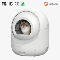 Bac à litière intelligent pour chat, autonettoyant, 65L, contrôle automatique par application, tiroir entièrement automatique, écologique, grande capacité