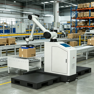 Portable Robotic Arm Cobot Palletizer 6 Axis Customized Palletizing Robot with Lifting Function for Carton <b>Box</b> Packing Systems - Product Image 4