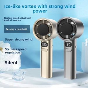 Wholesale <b>Mini</b> <b>USB</b> Rechargeable Handheld Portable <b>Fan</b> Powerful 120 Gears Stepless Speed Regulation Cooling <b>Mini</b> <b>Fan</b> - Product Image 4