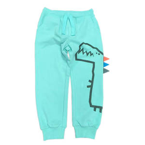 Vêtements pour enfants été pantalons <span class=keywords><strong>anti</strong></span>-<span class=keywords><strong>moustique</strong></span> pour enfants pantalons décontractés légers bébé pantalons longs cool dinosaure French Terry - Product Image 1