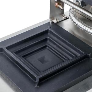Máquina comercial para hacer gofres de sándwich de acero inoxidable de alta eficiencia para <span class=keywords><strong>restaurante</strong></span> occidental - Product Image 3