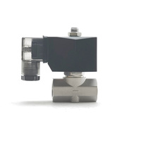 Vanne solénoïde électrique Hoyan SPU-08 2 bars en SUS304 avec connecteur OEM D16011 pour eau, gaz, air, huile