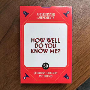 Cartes de jeu de société en papier pour divertissement : Name That Tune, Get Smart, Mini Mysteries, Party - Product Image 2