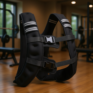 2026 NEW Factory Wholesale Customization Weighted Vest 12Lb Neoprene <b>Strength</b> <b>Training</b> Workout Equipment for Men Women - Product Image 3