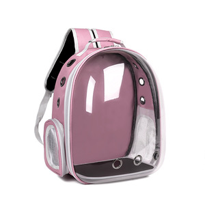 Zaino Trasparente <span class=keywords><strong>per</strong></span> il Trasporto di Gatti e <span class=keywords><strong>Cani</strong></span> di Piccola Taglia, <span class=keywords><strong>Borsa</strong></span> <span class=keywords><strong>per</strong></span> Animali Domestici Traspirante a Forma di Capsula Spaziale - Product Image 4