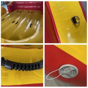 Grand canard gonflable jaune avec sièges, style pirate, radeau de fête <span class=keywords><strong>pour</strong></span> piscine, lac et plage - Product Image 5