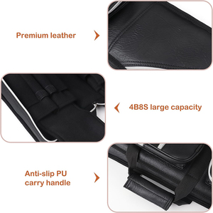Estuche de Transporte para Taco de Billar con Correa para Mochila, Estuche para Taco de Billar con Dos Correas para Hombro, Capacidad para 3 Culatas y 4 Flechas - Product Image 3