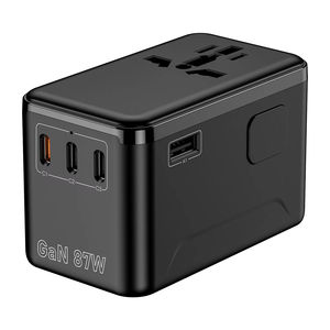 Regleta de Enchufes Universal con USB, Regleta de Viaje con Múltiples Puertos, Solución de Energía Todo en Uno para Viajeros - Product Image 1