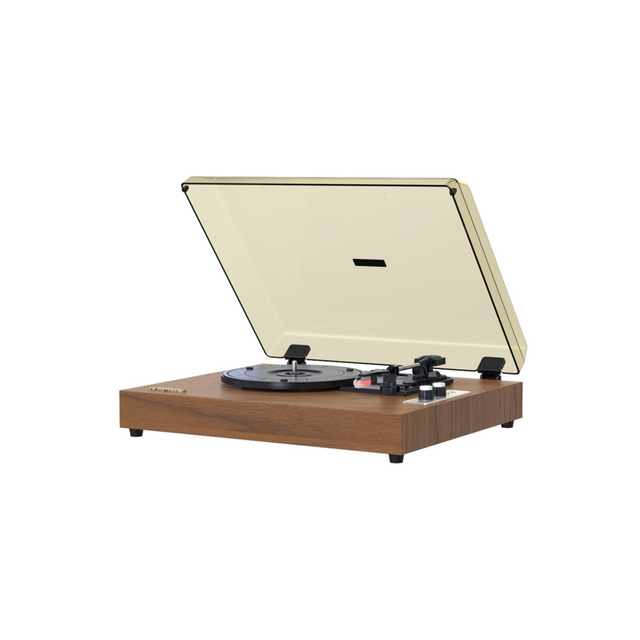 Fashionable High-end Style High-quality Retro Phonograph Vinyl Record Player with Ceramic Cartridge