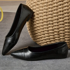 <span class=keywords><strong>Ballerine</strong></span> da donna in tinta elegante Patchwork leggere in Sole morbido con <span class=keywords><strong>punta</strong></span> chiusa <span class=keywords><strong>a</strong></span> <span class=keywords><strong>punta</strong></span> per l'estate - Product Image 1