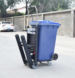 NEUER Typ Geräuscharmer Elektrischer Treppensteiger Aluminiumlegierung Geschlossene Plattform OEM Raupenliftwagen Handkarren <span class=keywords><strong>Trolley</strong></span> - Product Image 6