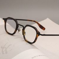 Monture de lunettes unisexe V03 rétro vintage en acétate de haute qualité pour hommes et femmes, pour verres optiques – Vente chaude, vente en gros directe usine