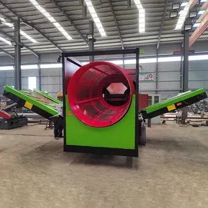 China Factory Supplier Mobile Trommel Screen Sand Screening Machine For Sale
